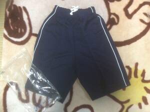 S Scott gym uniform gym uniform navy blue color white line short bread shorts made in Japan article limit Club Scott 