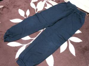 #142 130. Trussardi long trousers jersey black standard 