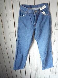 QH496 [Снижение цен] США старые модные джинсы Dickies Dickies 76 см. Американские повседневные винтажные джинсовые штаны USA