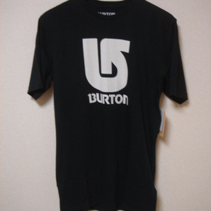 BURTON バートン 168371TB メンズ Lサイズ 半袖Tシャツ ロゴティー LogoTee スリムフィット 海外サイズ ブラック Black 黒色 新品 送料無料の画像1