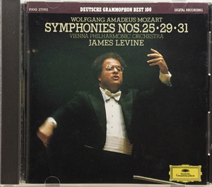 CD/ モーツァルト：交響曲第25,29,31番「パリ」/ レヴァイン& VPO