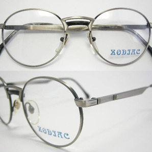イタリア製 ZODIAC 80s デッドストック ヴィンテージ フレーム ラウンド ボストン 丸形 VINTAGE メガネ 眼鏡 ゾディアック