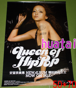  Amuro Namie Queen of Hip-Pop notification poster 