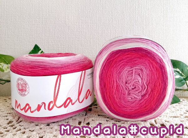 【p117】mandala*2玉セット*1玉150g540m*cakeyarn*LIONBRAND