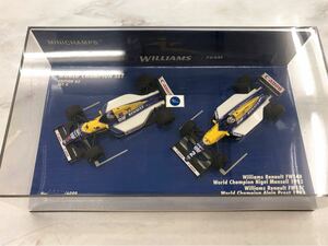 【限定】 ミニチャンプス ウィリアムズ 1/43 F1 FW14B FW15C