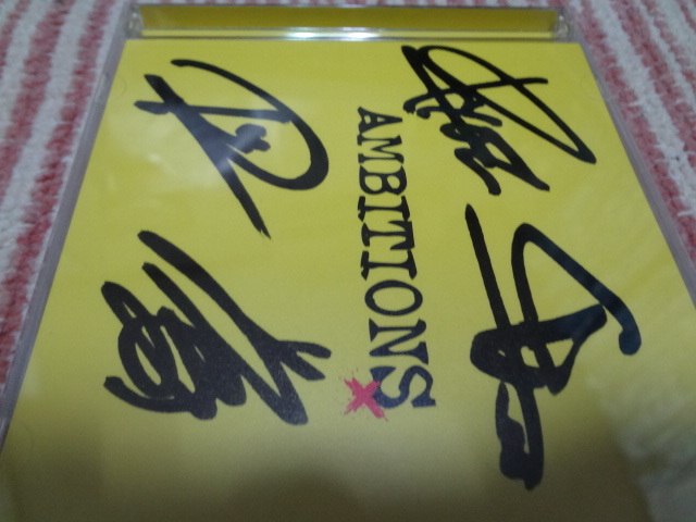 000 ONE OK ROCK AMBITIONS WORLD TOUR 2017 メンバー直筆サイン入りCD