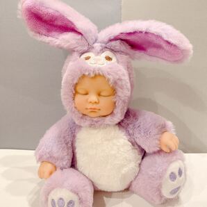 スリーピングベビー ぬいぐるみ うさぎ