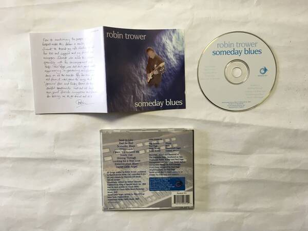 ROBIN TROWER SOMEDAY BLUES UK盤