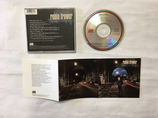 ROBIN TROWER IN THE LINE OF FIRE US盤