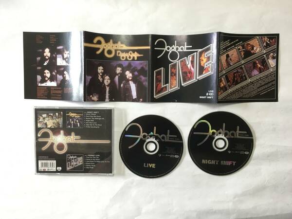 FOGHAT LIVE NIGHT SHIFT EU盤