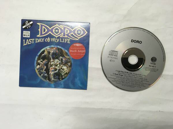 DORO LAST DAY OF MY LIFE ドイツ盤