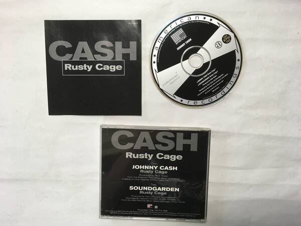 JOHNNY CASH SOUNDGARDEN RUSTY CAGE　US盤　PROMO