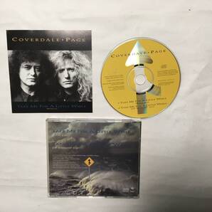 COVERDALE PAGE TAKE ME FOR A LITTLE WHILE PROMO US盤