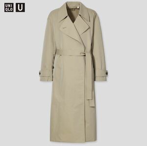  new goods unused size XXL Uniqlo U trench coat 2021ss man and woman use 