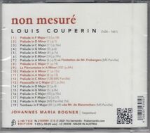 [CD/Fra Bernarudo]L.クープラン:前奏曲ヘ長調P.18&前奏曲ニ短調P.1&前奏曲ハ長調P.16v&前奏曲ト短調P.6他/J.M.ボグナー(p) 2020.11_画像2