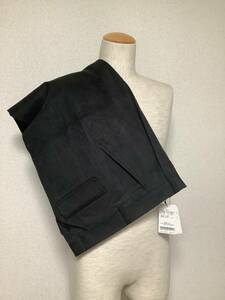 * new goods * ultra rare service santafe Santa Fe regular price 19,800 jpy super-discount liquidation black autumn winter material slacks pants 32 display waist 82cm degree 