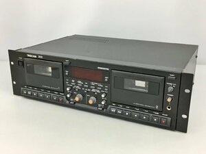 TEAC 業務用 ダブルオートリバースカセットデッキ タスカム TASCAM 302 ジャンク 2209LR127