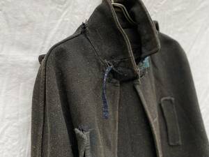  war front war retreat waste ... mantle out . poncho crack repair Indigo . present . cloth JAPAN VINTAGE Japan Vintage 30s40s japanese old clothes 