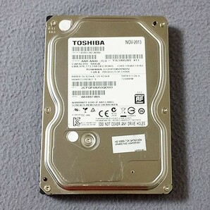 東芝 TOSHIBA 3.5インチHDD 500GB 使用3514時間 正常判定