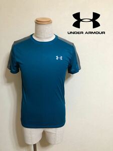 UNDER ARMOUR HG FITTED アンダーアーマー ヒートギア ドライ Tシャツ トップス ウェア サイズMD 170/92A 半袖 1326564