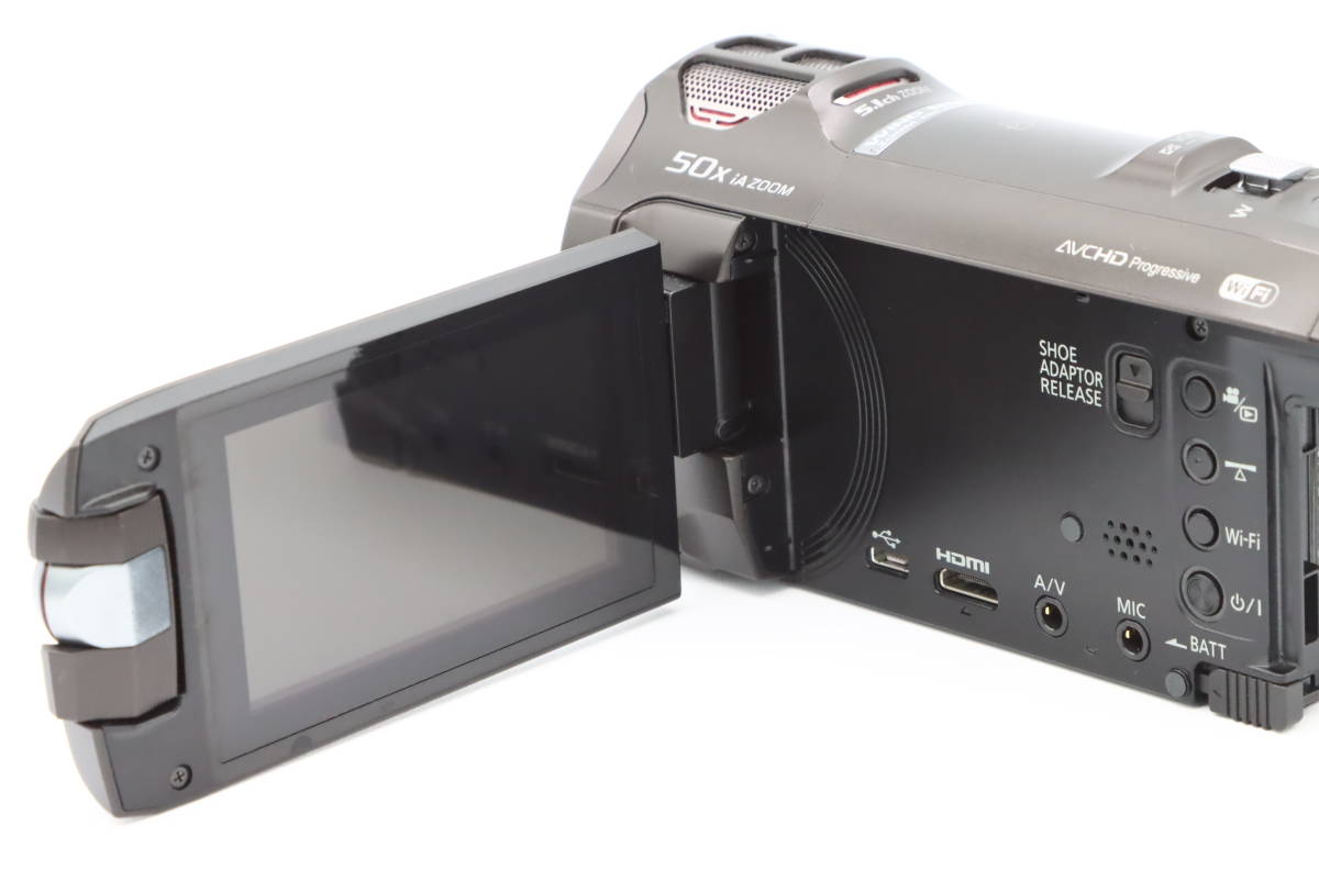 受賞店 パナソニック デジタルハイビジョンビデオカメラ 内蔵メモリー64GB ブラウン HC-W850M-T