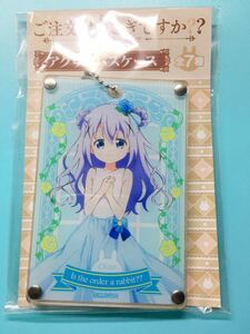 チノ【ご注文はうさぎですか? BLOOM】sing for you 渋谷 マルイ 限定 アクリルパスケース