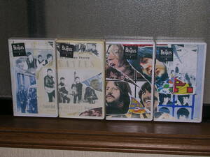 国内盤ビデオ(VHS)4本まとめて THE BEATLES／ANTHOLOGY 1、2、7、＆8