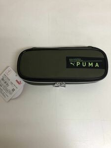  с биркой PUMA тонкий box пенал зеленый PM372GR-1500