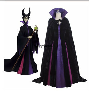 高品質 新作 眠れる森の美女 マレフィセント(Maleficent) ディズニー ヴィランズ ハロウィン 魔女 悪魔 コスプレ衣装