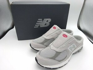 P26538N【未使用】New Balance ニューバランス M2002RMA グレー US10 28.0cm ミュール サンダル スリッポン メンズ 箱有り シューズ 靴