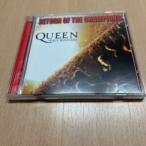 CD　クィーン　Queen + Paul Rogers / Return of the Champions 輸入盤　2枚組