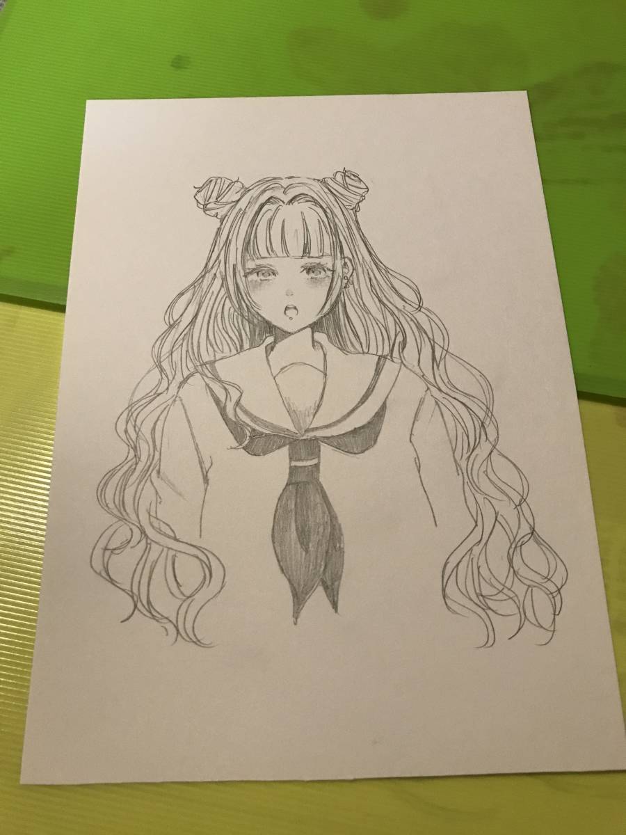 制服手書きイラスト, コミック, アニメグッズ, 手描きイラスト