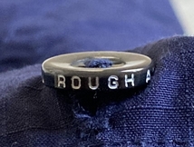 新品 ROUGH AND RUGGED ラフアンドラゲッド リップストップ ボックスシルエット オープンカラー シャツ M 紺 ネイビー ◇2_画像6