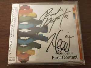 ピアノジャック→Pia-no-jaC←FirstContact　直筆サインCD　