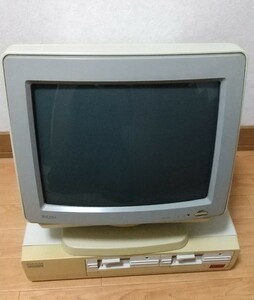 【極希少】グッドデザイン賞受賞 RICOH パソコン&モニター SP250 II CRT