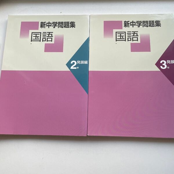 新中学問題集　国語　発展編　2年　3年