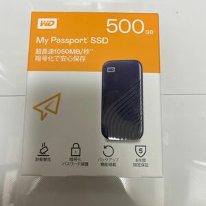 WD My Passport SSD 500GB ポータブルSSD