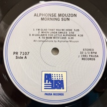 ■即決 FUSION Alphonse Mouzon / Morning Sun jf23451 米オリジナル アルフォンス・ムゾーン I'm Glad That You're Here 収録_画像2