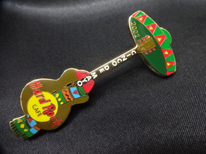 ★HRC Hard Rock CAFE/ハードロックカフェ 2002 Cinco de Mayo ギターピン ピンズ/ピンバッジ guitarPIN グッズ