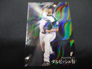 * Calbee /Calbee Professional Baseball chip s2008 STAR CARD wave parallel S-37 Japan ham da ruby shu have 