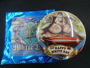 ★未使用 ワンピース 白ひげ エドワード・ニューゲート 麦わらストア 輩 ～YAKARA～ 缶バッジ 缶バッチ white day ホワイトデー ONE PIECE 