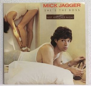 盤美品！オランダ/'85年オリジLP！インナー付き！Mick Jagger She's The Boss ミック・ジャガー Rolling Stones CBS 86310