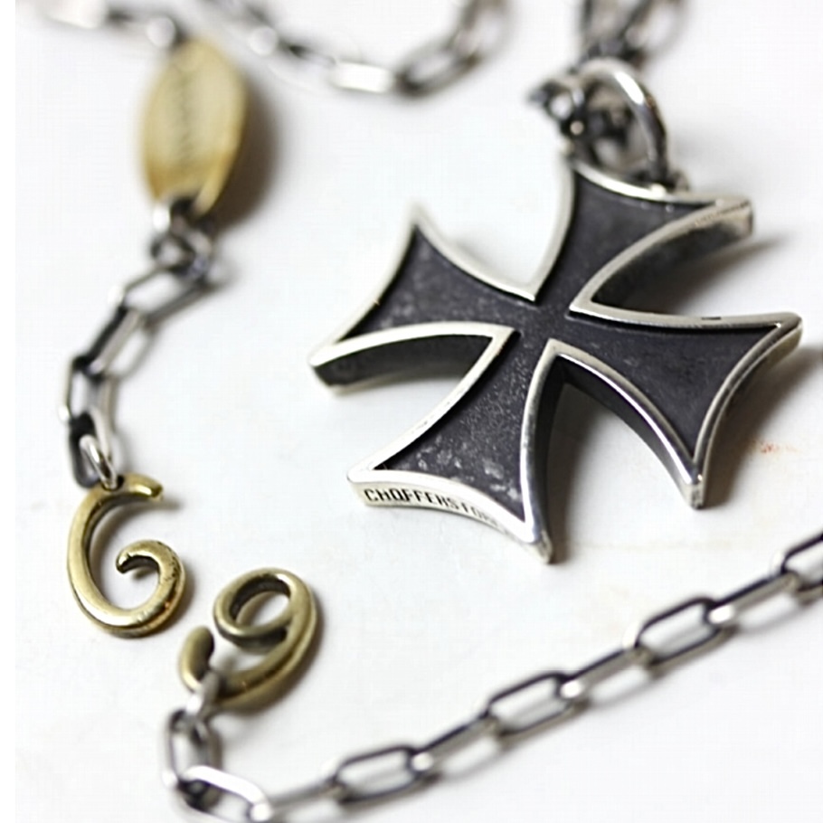 Red Tail レッドテイル アイアンクロス ネックレス CROSS 69Chain