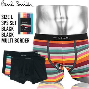 Paul Smith ポールスミス BOXER SHORTS ボクサーパンツ 新品 ３枚セット Lサイズ