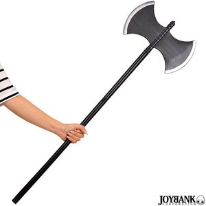 両刃斧 戦斧 バトルアックス 斧 武器 バルディッシュ おの 鎌 死神 コスプレ ハロウィン 仮装 イベントの商品画像