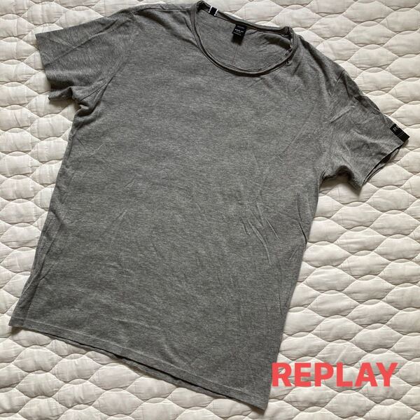 REPLAY 半袖Tシャツ クルーネック カットソー 半袖