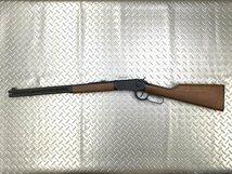 中古 BELL ウィンチェスター M1894 フェイクウッド Co2ガスガン No.103 ガス漏れ ジャンク品 4 1円スタート_画像2