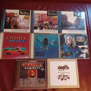 CD全8枚セット 2004 GRAMMY NOMINEES/FIVE DEEZ/OLDIES BEST HIT 60/NIRVANA/Madonna/BEATLES ◆287