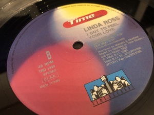 12”★Linda Ross / I Got To Feel Your Love / ユーロビート！