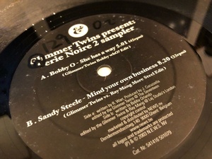 12”★Glimmer Twins / Serie Noire 2 Sampler / Bobby O / She Has A Way / Sandy Steele / Mind Your Own Business / ディスコ・ハウス